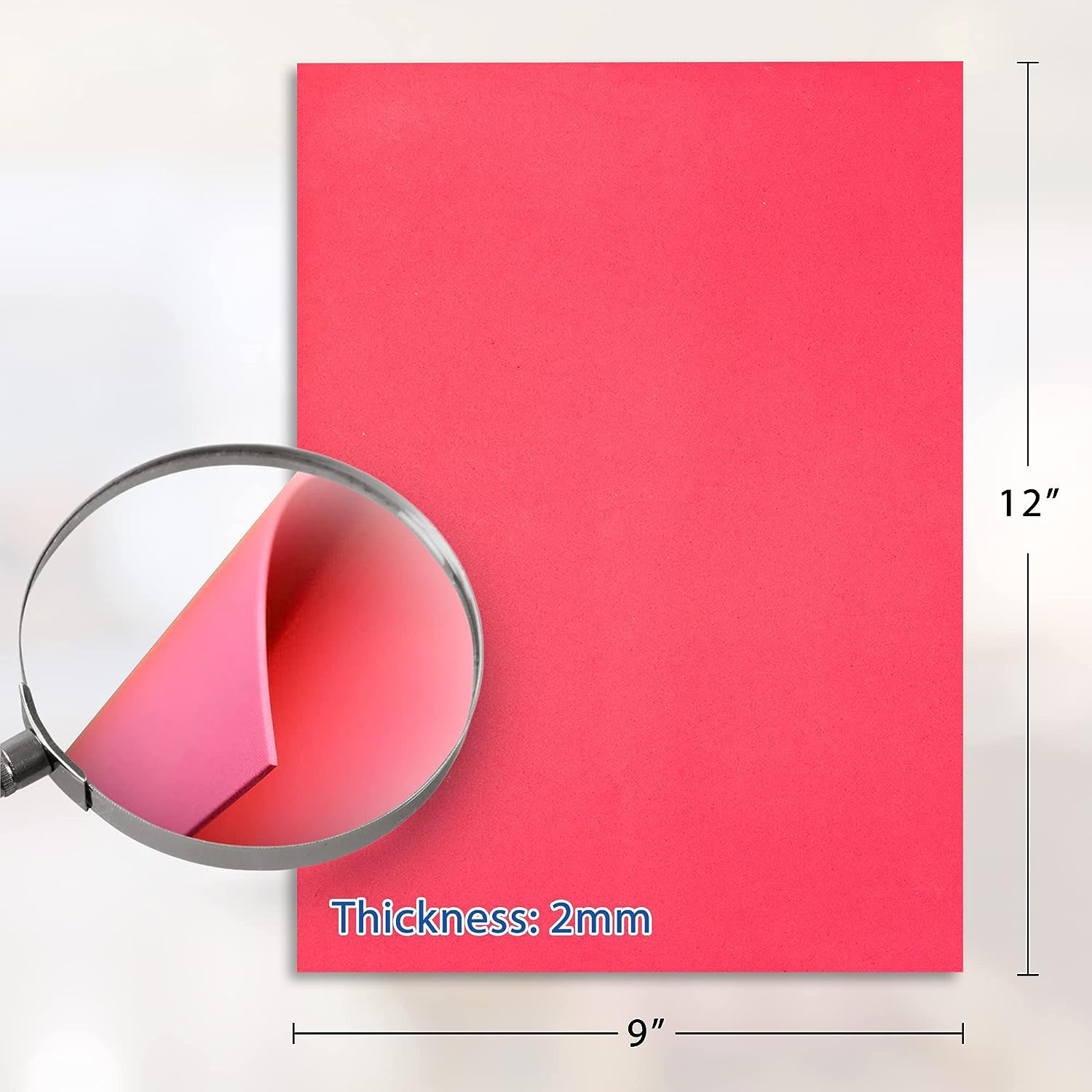 Eva Foam Sheets 9x12 Inch 10 Colors 2mm Thick Handicraft Foam Paper For Arts And Crafts 10 Sheets by PAIDU