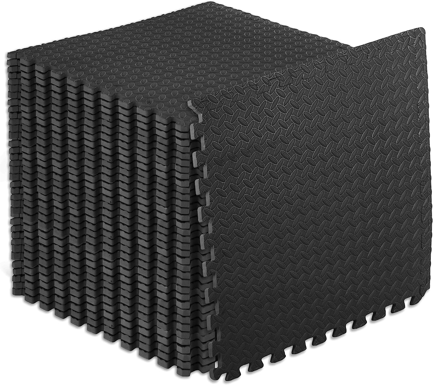 パズルエクササイズマット 1/2インチ エヴァインターロッキングフォームフロアタイル ホームジムマット ホームトレーニング機器用 子供用フロアパッド 24平方フィート 48平方フィート 144平方フィートのパックで利用可能 PAIDU製