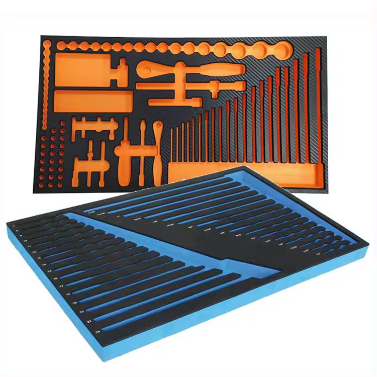 Paidu 高密度包装材カスタマイズされた形状パッキングフォーム黒色彫刻保護包装のための Eva フォーム