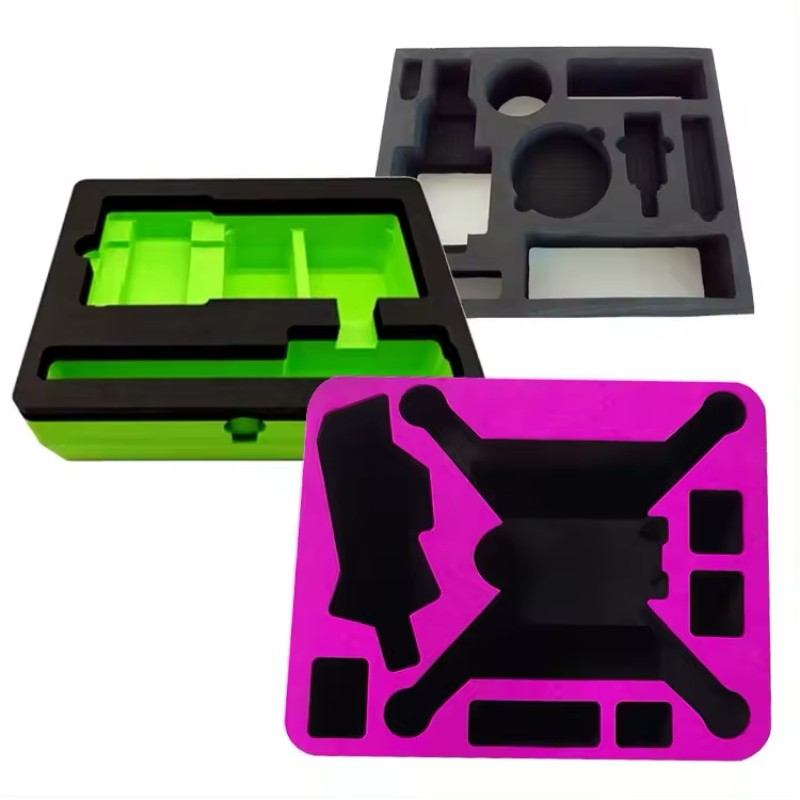 Paidu 高密度包装材カスタマイズされた形状パッキングフォーム黒色彫刻保護包装のための Eva フォーム