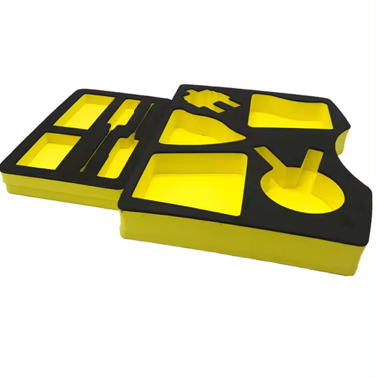 Factory High Density Custom Protective Packaging EVA Foam Insert Foam Packaging Box Design Colorful Packaging Foam Insert