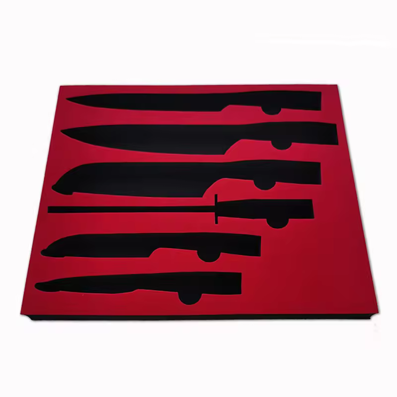 Paidu custom Reusable eco-friendly packaging material eva foam sponge insert case lining for cosmetic perfume bottle